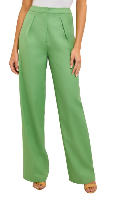 Misook Straight Leg Pants Verdant Clover at Nordstrom,