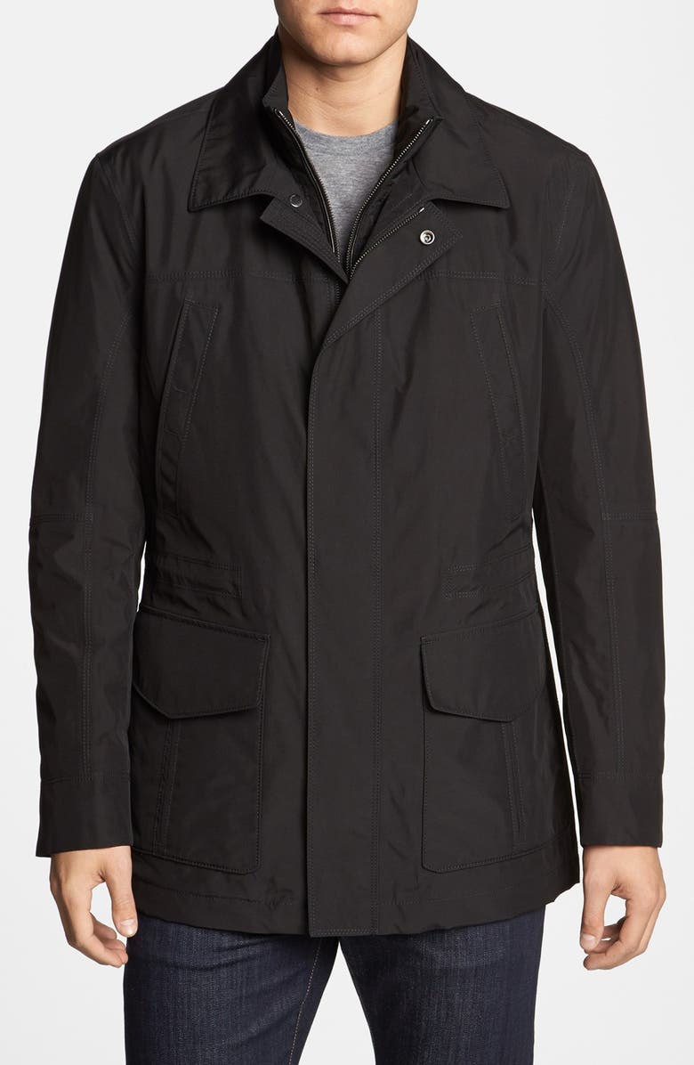 Hugo boss black raincoat Clearance
