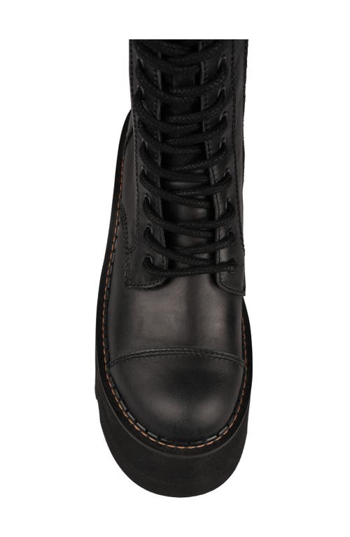Ziginy Raiza Platform Bootie In Black