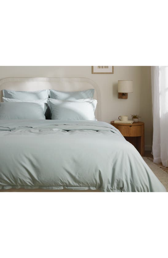 Shop Parachute Percale Duvet Cover In Spa