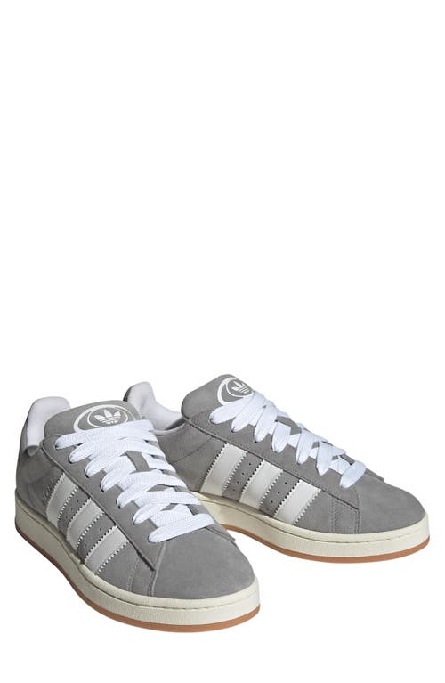 Shop Adidas Originals Adidas Campus 00s Sneaker In Grey/white/off White