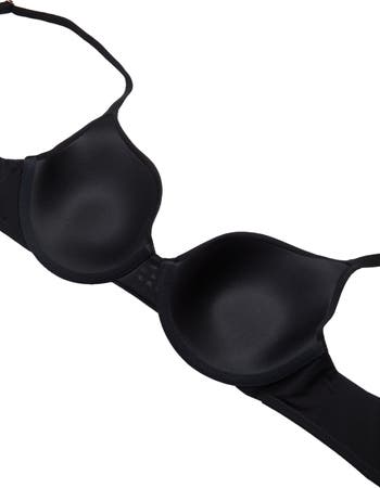 Le Mystere Second Skin Back Smoother T-Shirt Bra 34E, Dark Cherry
