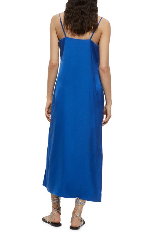 MANGO MANGO SATIN SLIPDRESS