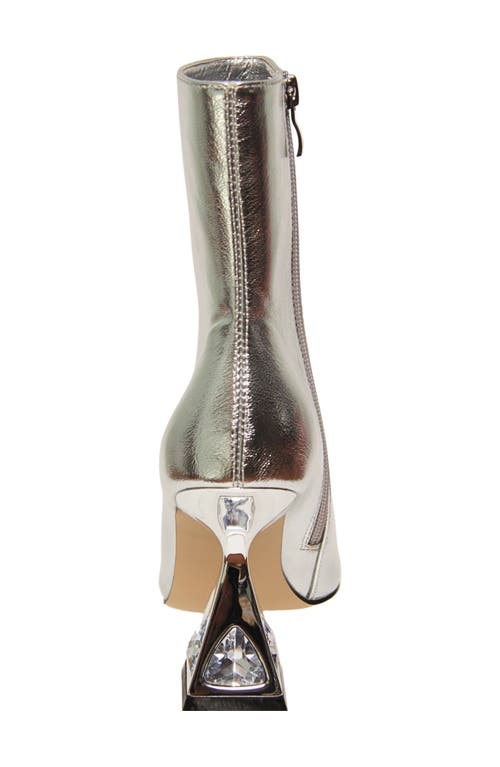 Lady Couture Molly Bootie In Silver