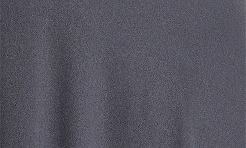 24seven Comfort Apparel Flowy Jersey Midi Skirt In Grey