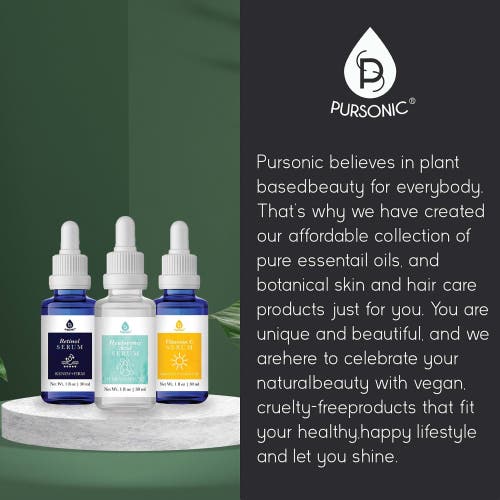 Pursonic Anti-aging Serum Set In Multicolor