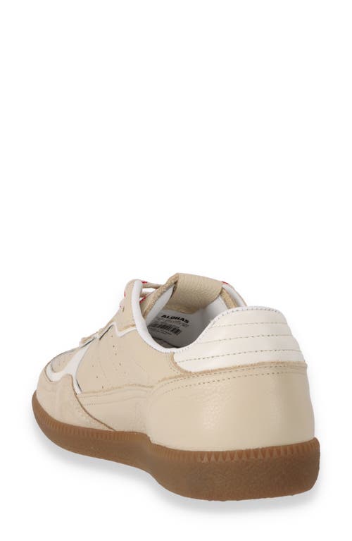 Alohas Tb.490 Rife Leather Low-top Sneakers In Cream