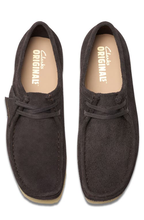 Shop Clarksr Clarks(r) Clarks® 'wallabee' Moc Toe Derby In Brown Slate Suede