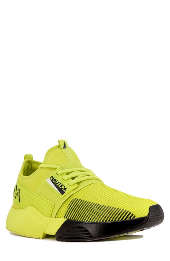 Nautica Nuray 2 Athletic Sneaker In Lime