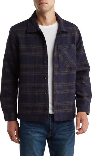 Union Plaid Flannel Shirt Jacket | Nordstromrack