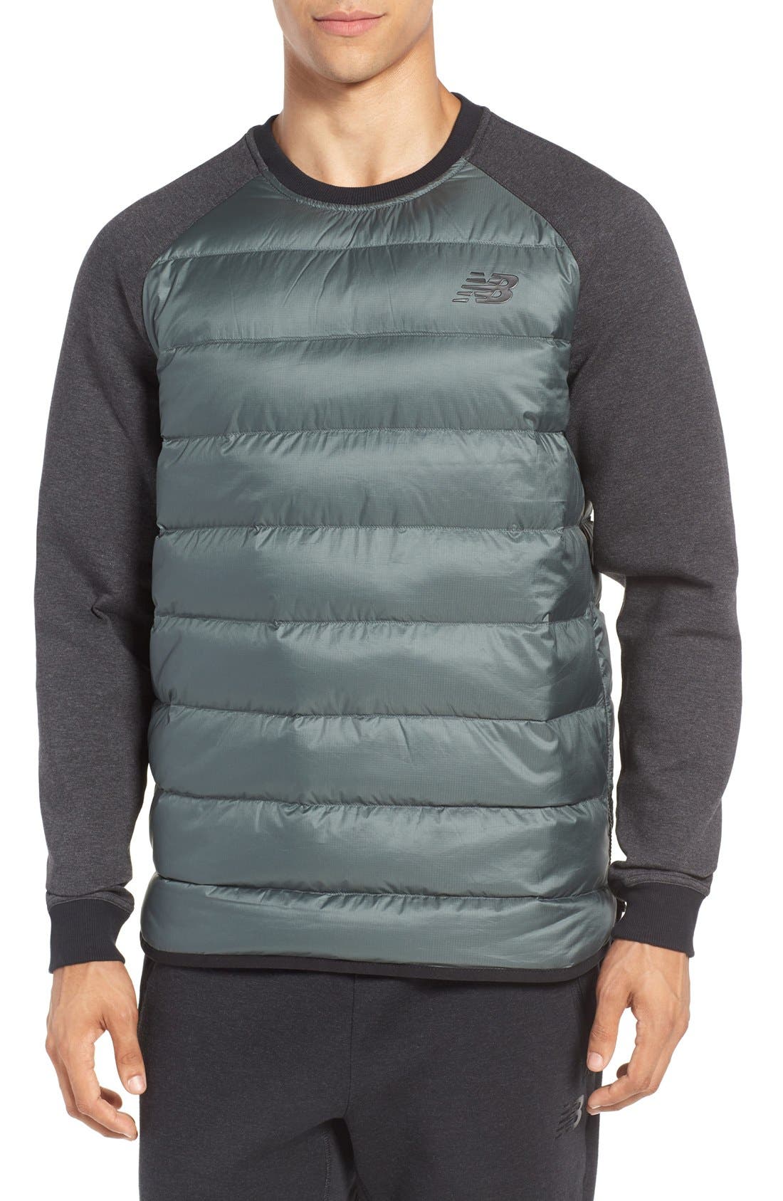 new balance quilted sweatshirt