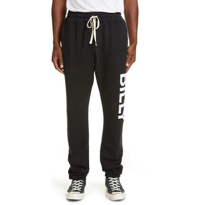 Billy Los Angeles Logo Cloud Sweatpants, Black