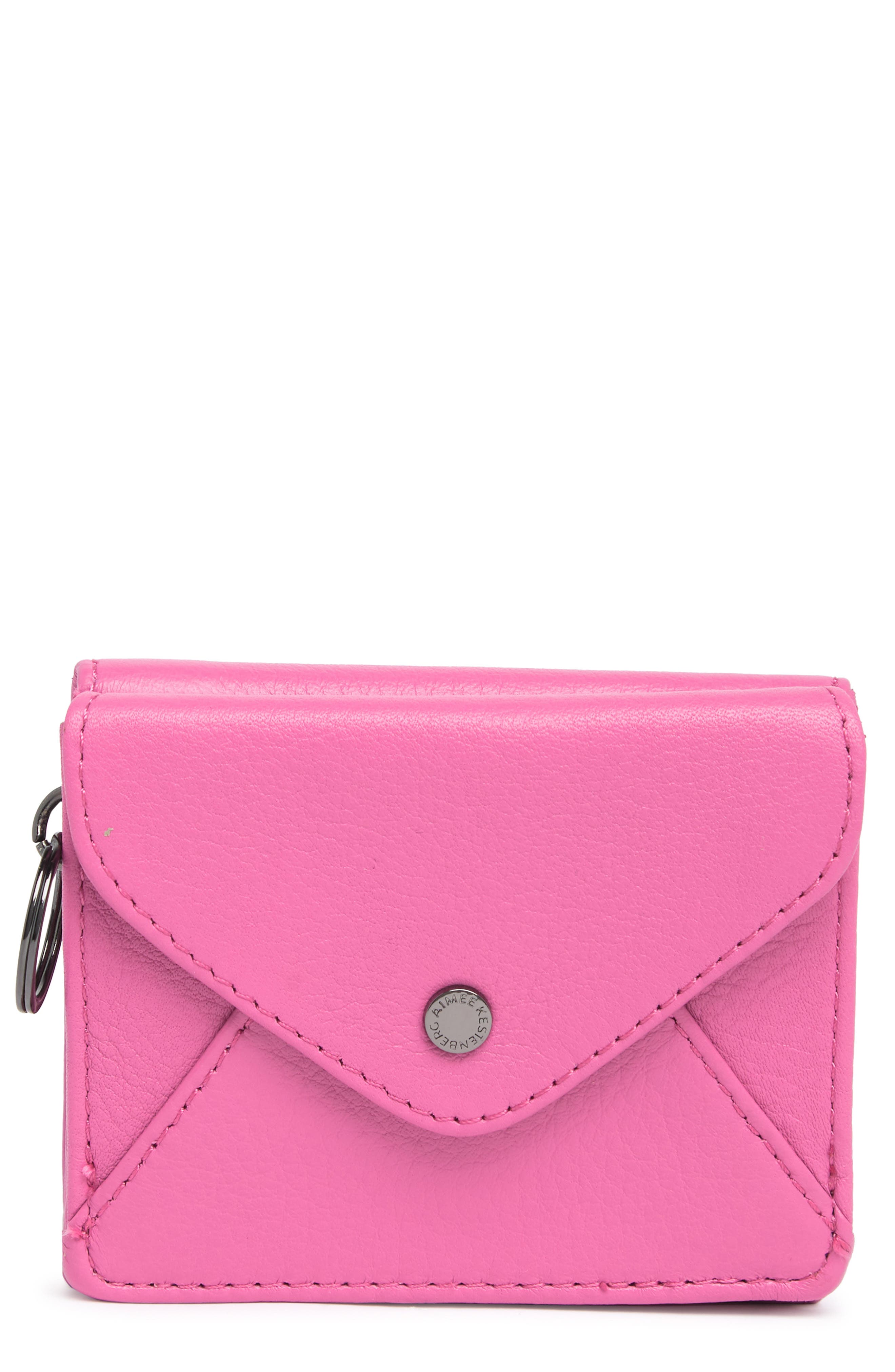 Canvas Trifold dart Wallet pink 