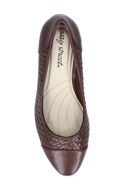 EASY STREET EASY STREET WES CAP TOE PUMP