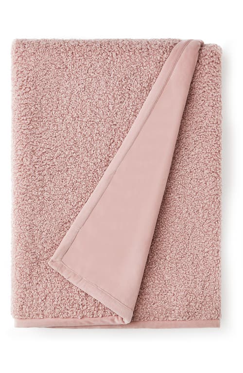 UGG(r) Nisa Fleece Throw Blanket in Rose Tint at Nordstrom