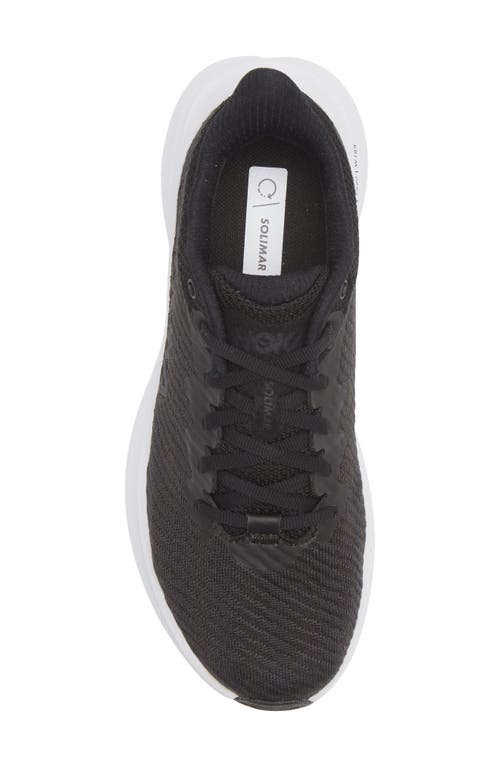 Hoka Solimar Running Shoe In Black/white