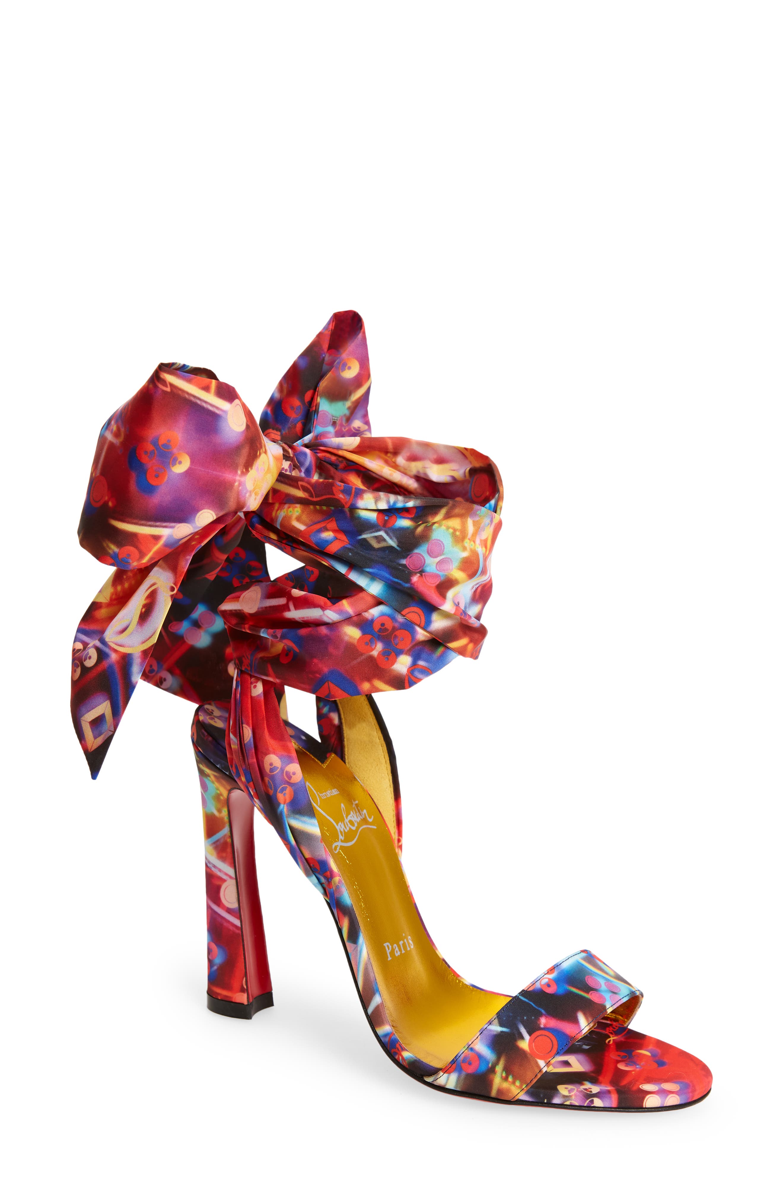 christian louboutin colorful heels