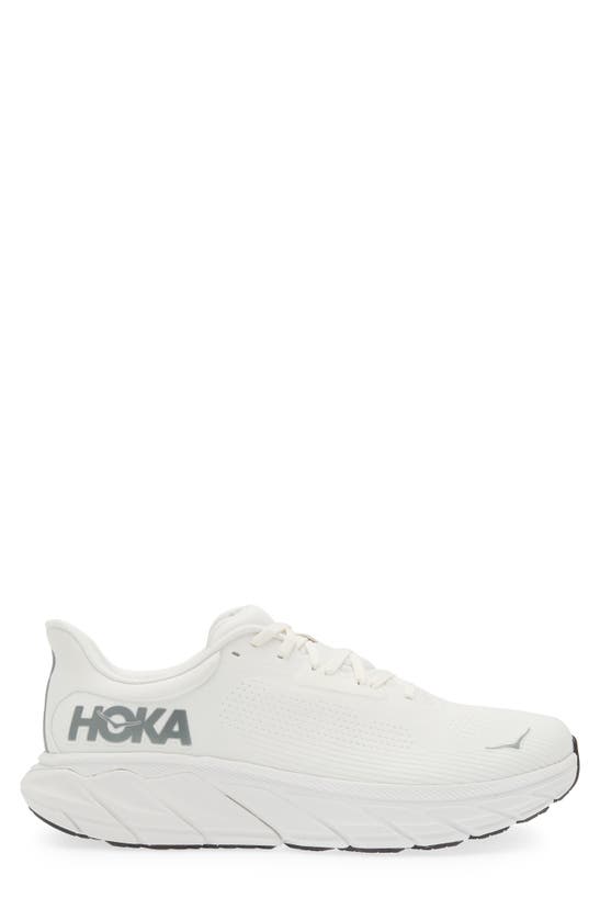 Shop Hoka Arahi 7 Running Shoe In Black / White