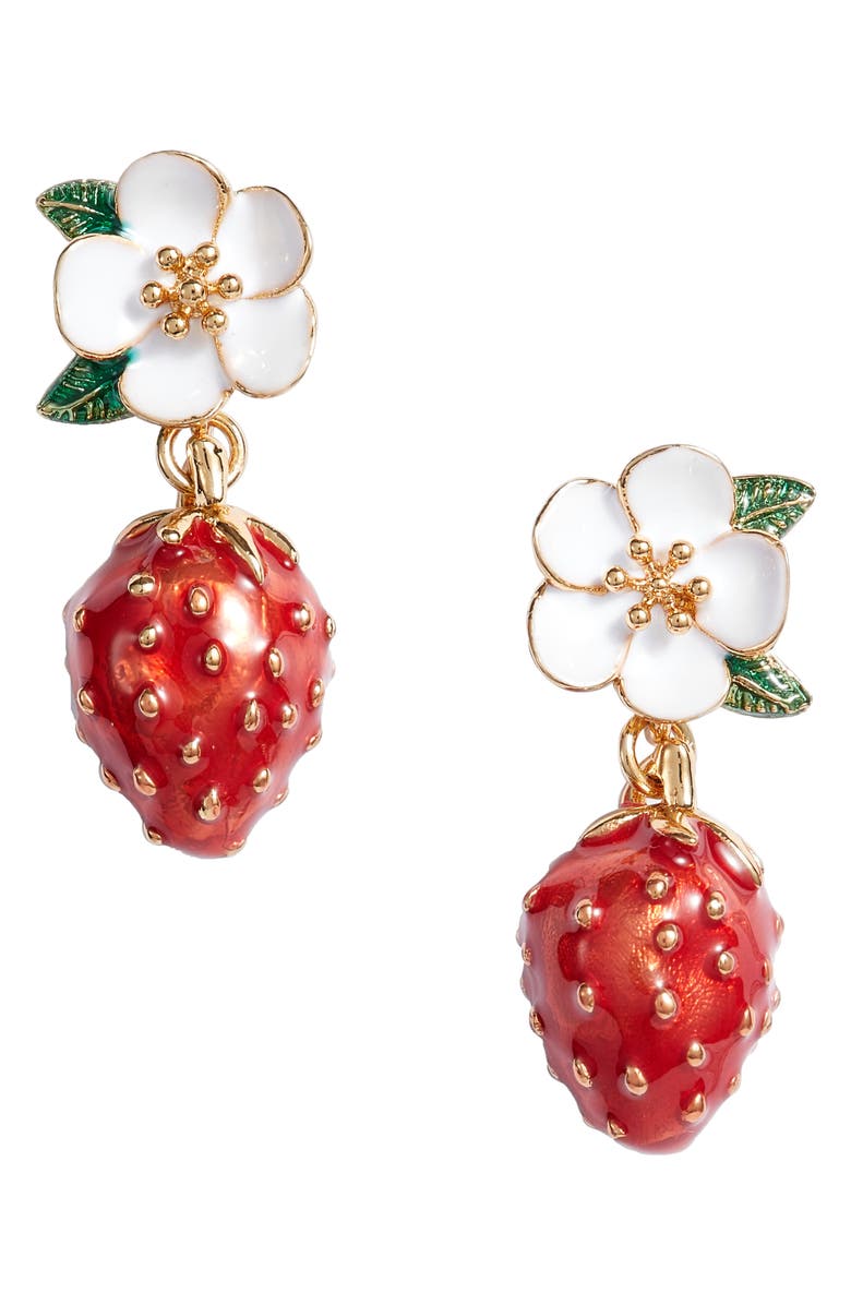 kate spade picnic perfect strawberry drop earrings Nordstrom