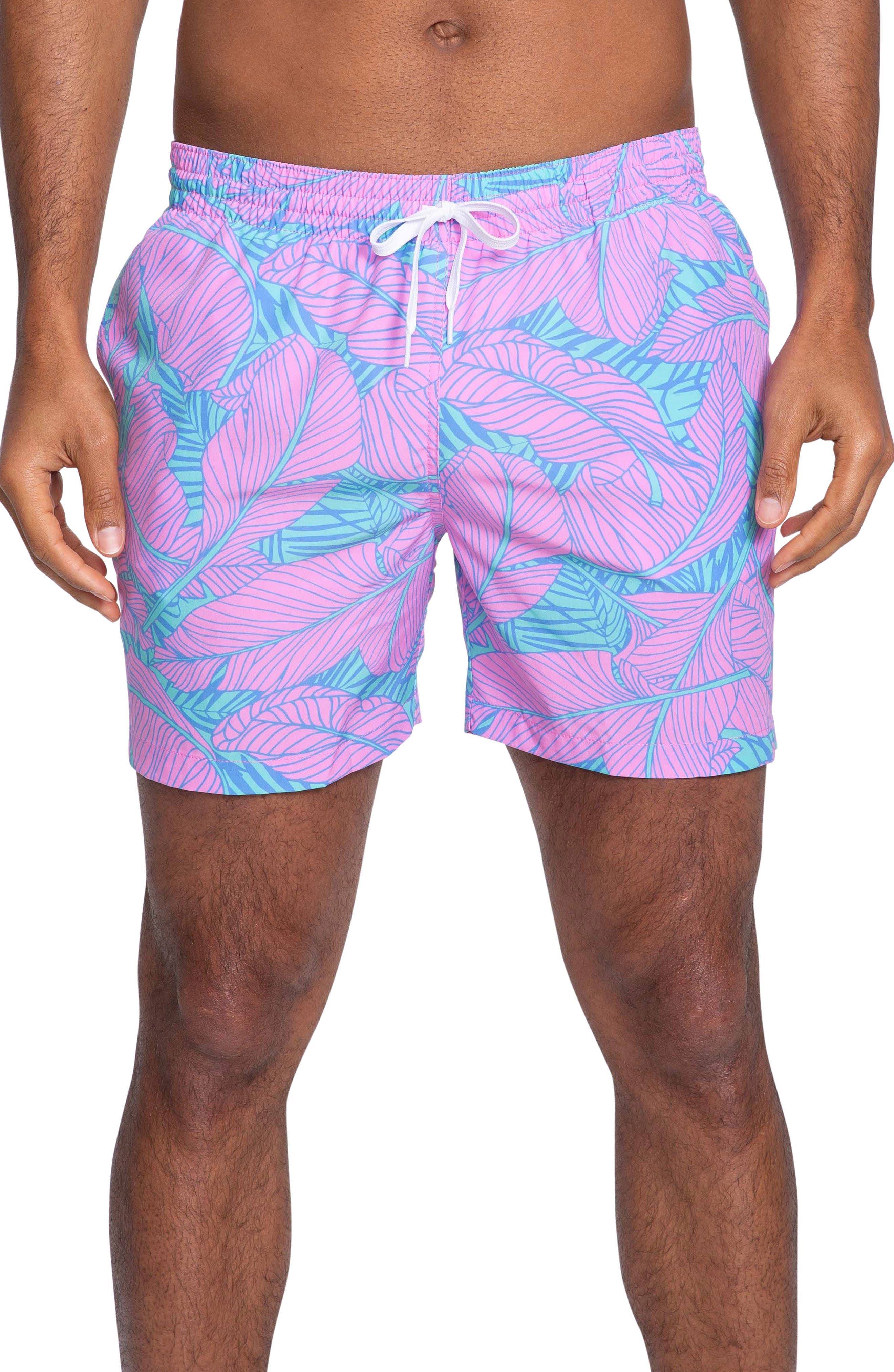 tropical escape swim shorts