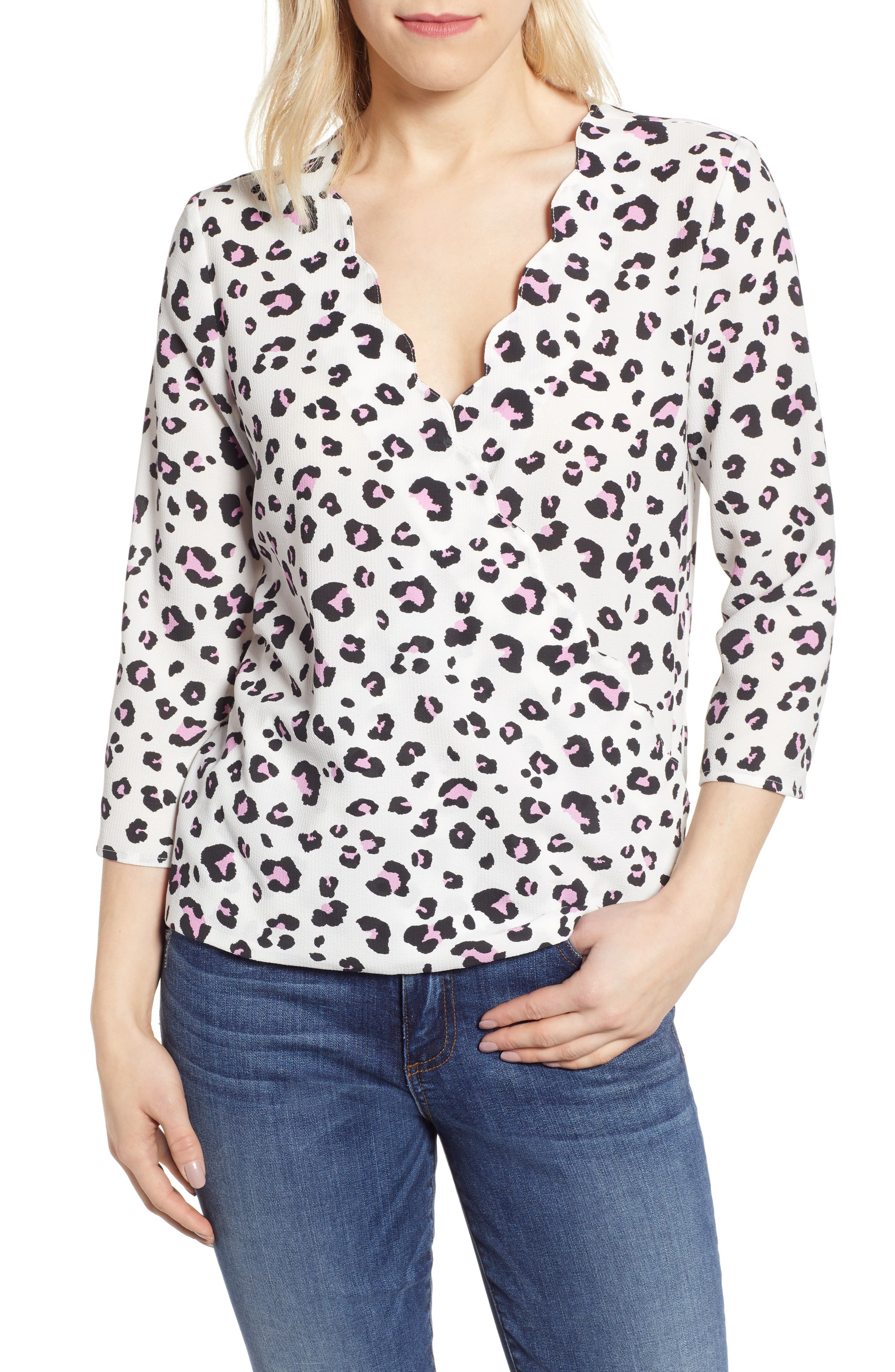 Gibson x International Women�s Day Rebecca Scalloped Wrap