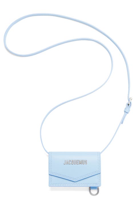 Le Porte Azur Jacquemus leather bag