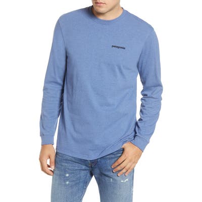 Patagonia Fitz Roy Bison Responsibili-Tee T-Shirt, Blue