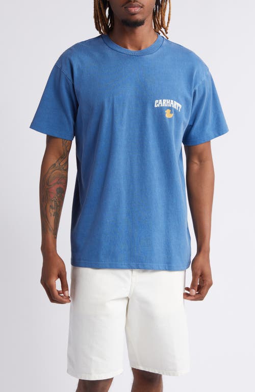 Carhartt Work In Progress Duckin Organic Cotton Graphic T-Shirt in Acapulco Garment Dy at Nordstrom, Size Small