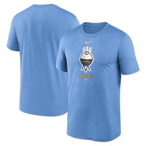 Milwaukee Brewers '47 City Connect Crescent Franklin Raglan Three-Quarter  Sleeve T-Shirt - Cream