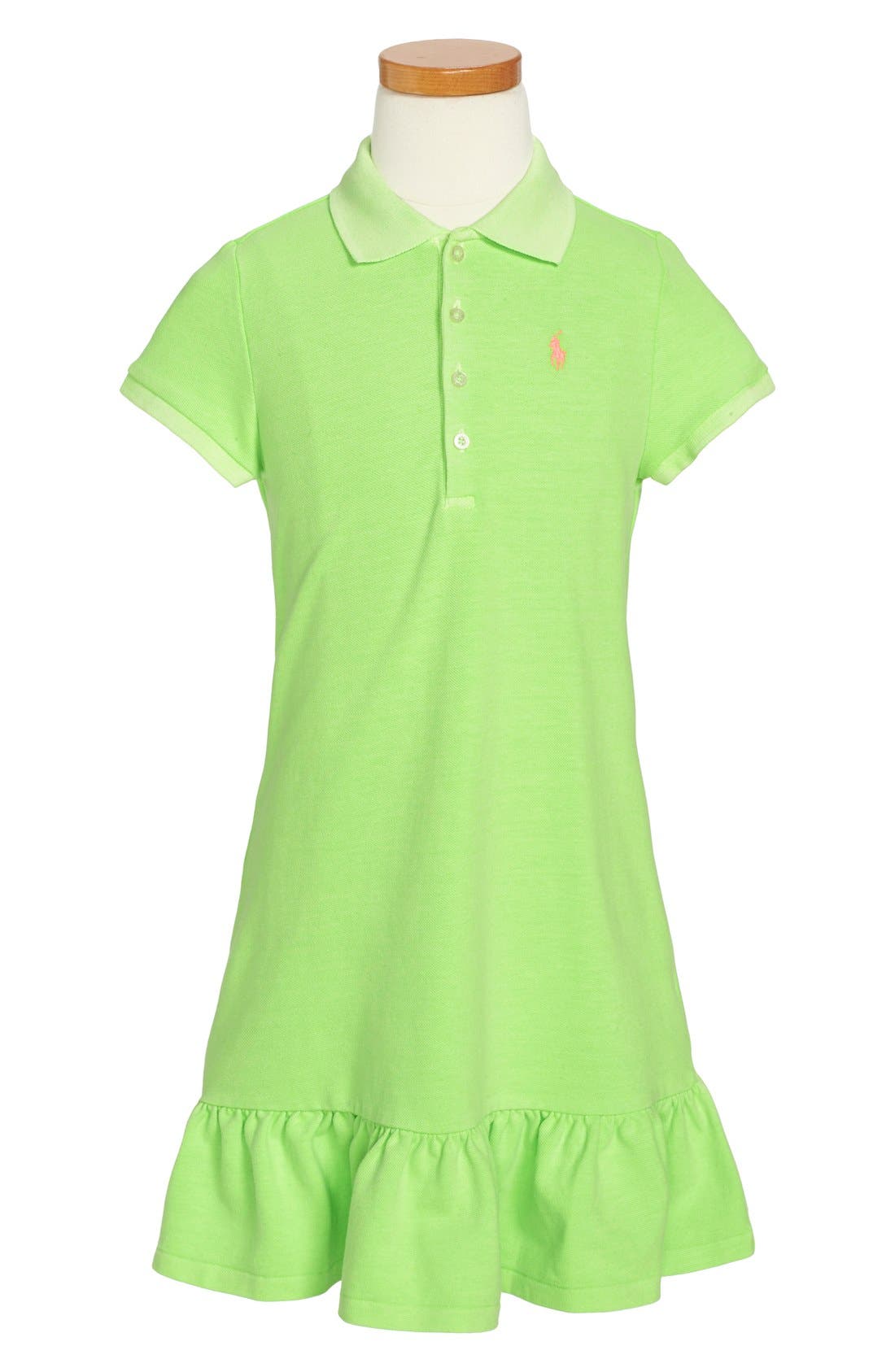 girls lime green shirt