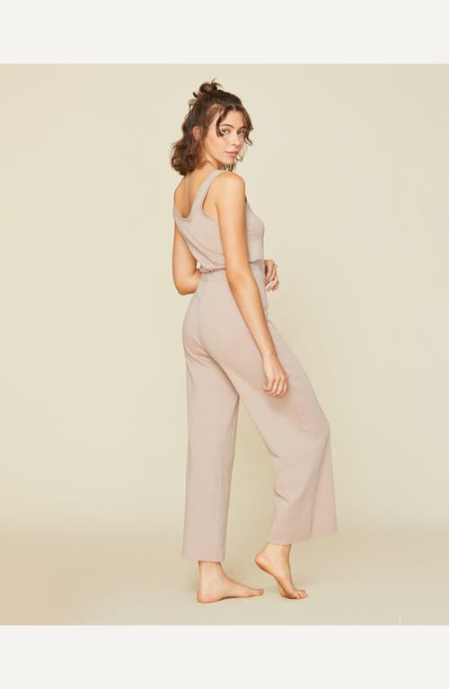 Subset Wide-leg Pant In Stone