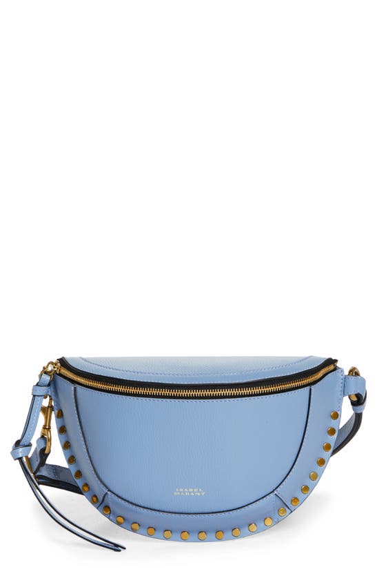Isabel Marant Skano Belt Bag In Light Blue
