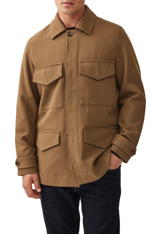 Shop Rodd & Gunn Church Street Cotton Jacket In Tan