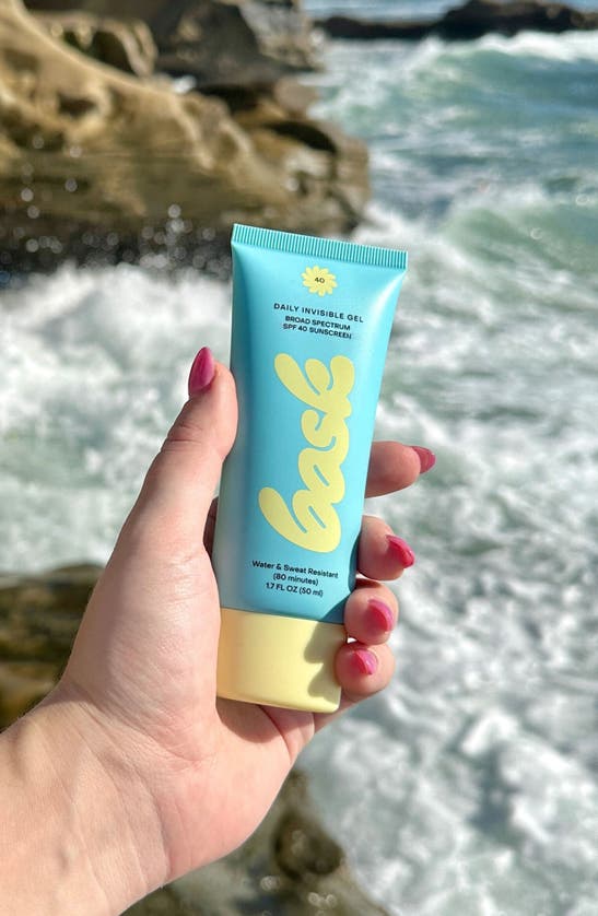 Bask Daily Invisible Gel Spf 40 Broad Spectrum Sunscreen