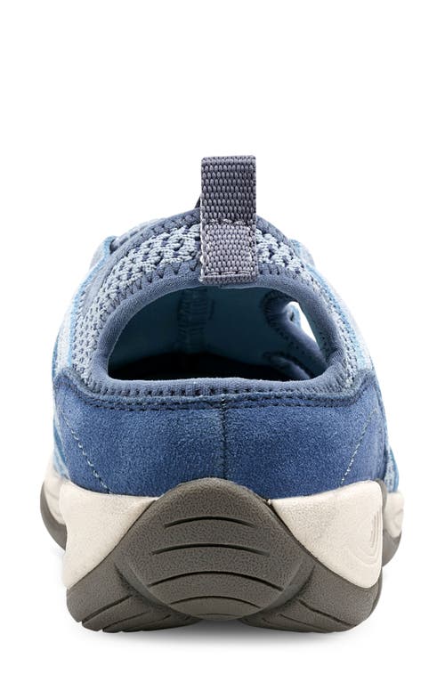 Shop Easy Spirit Earthen Walking Sneaker In Grey Blue/dustyblue