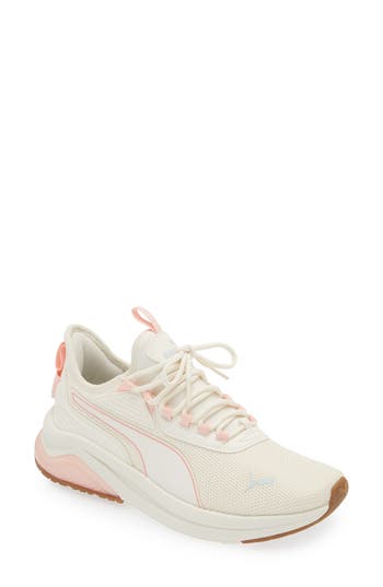 Shop Puma Amplifier Sneaker In Frosted Ivory-icy Blue-peach