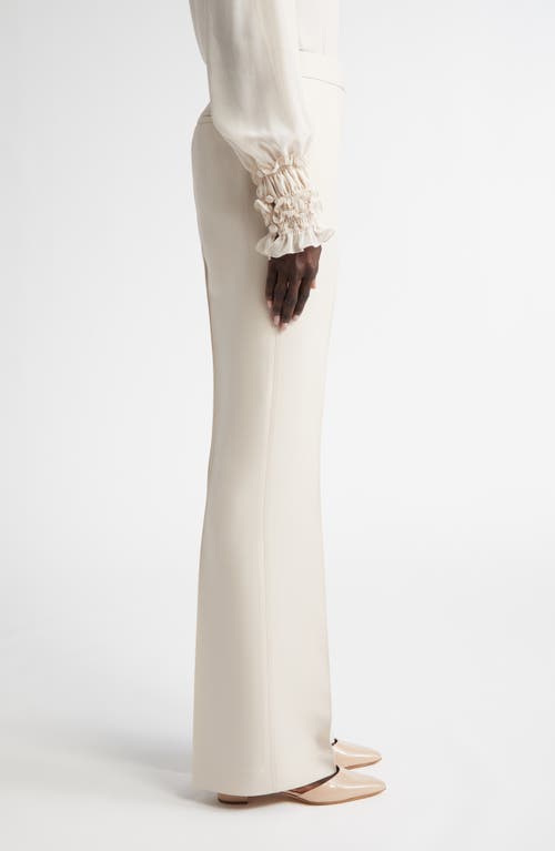 LAFAYETTE 148 LAFAYETTE 148 NEW YORK SAINT MARK'S WOOL & SILK CREPE FLARE PANTS