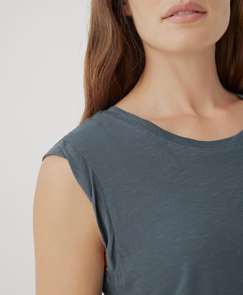 Pact Organic Featherweight Slub Muscle Tee In Ore