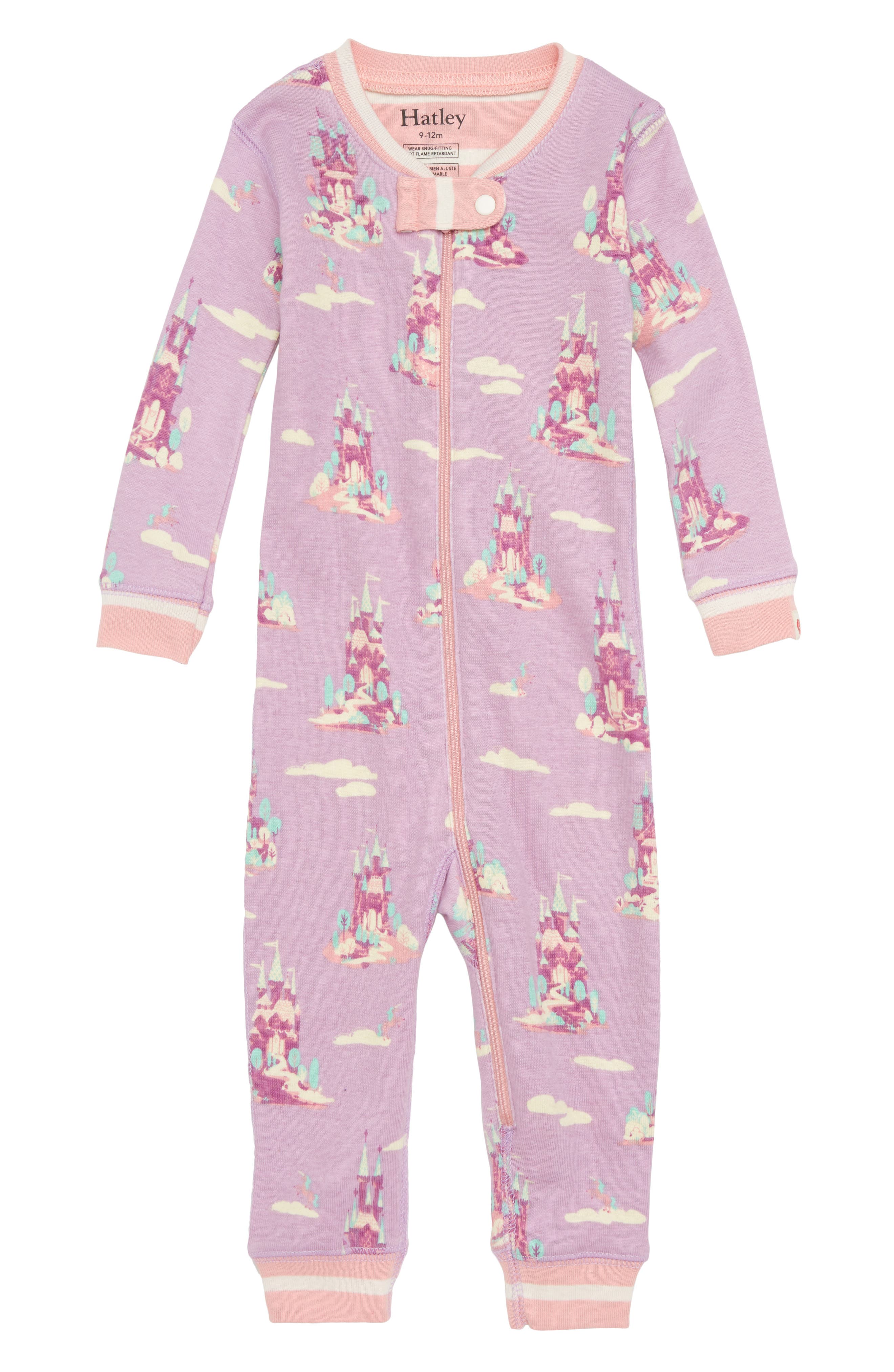Hatley Organic Cotton Fitted OnePiece Pajamas (Baby Girls) Nordstrom