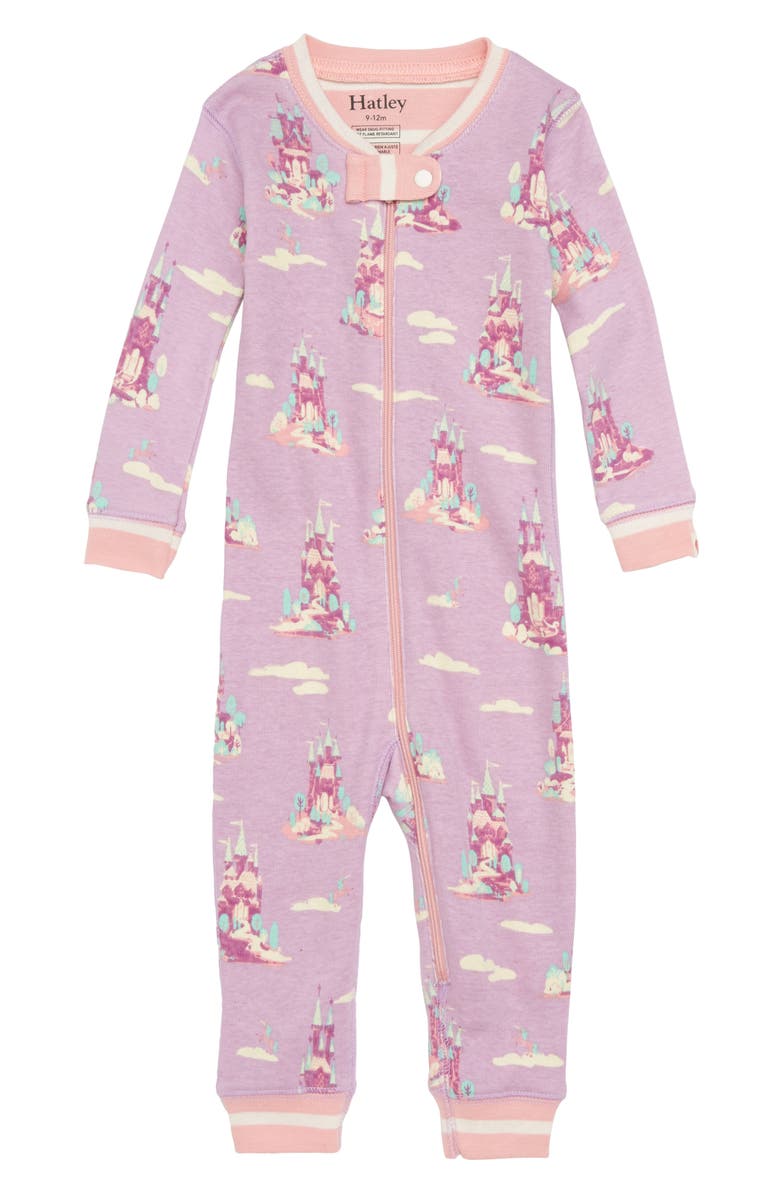 Hatley Organic Cotton Fitted One-Piece Pajamas (Baby Girls) | Nordstrom