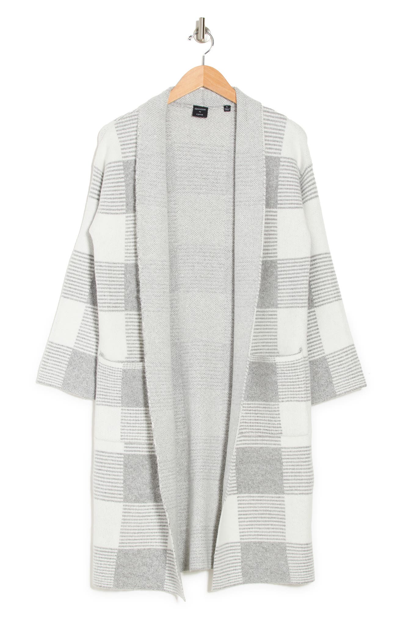 cyrus open front cardigan