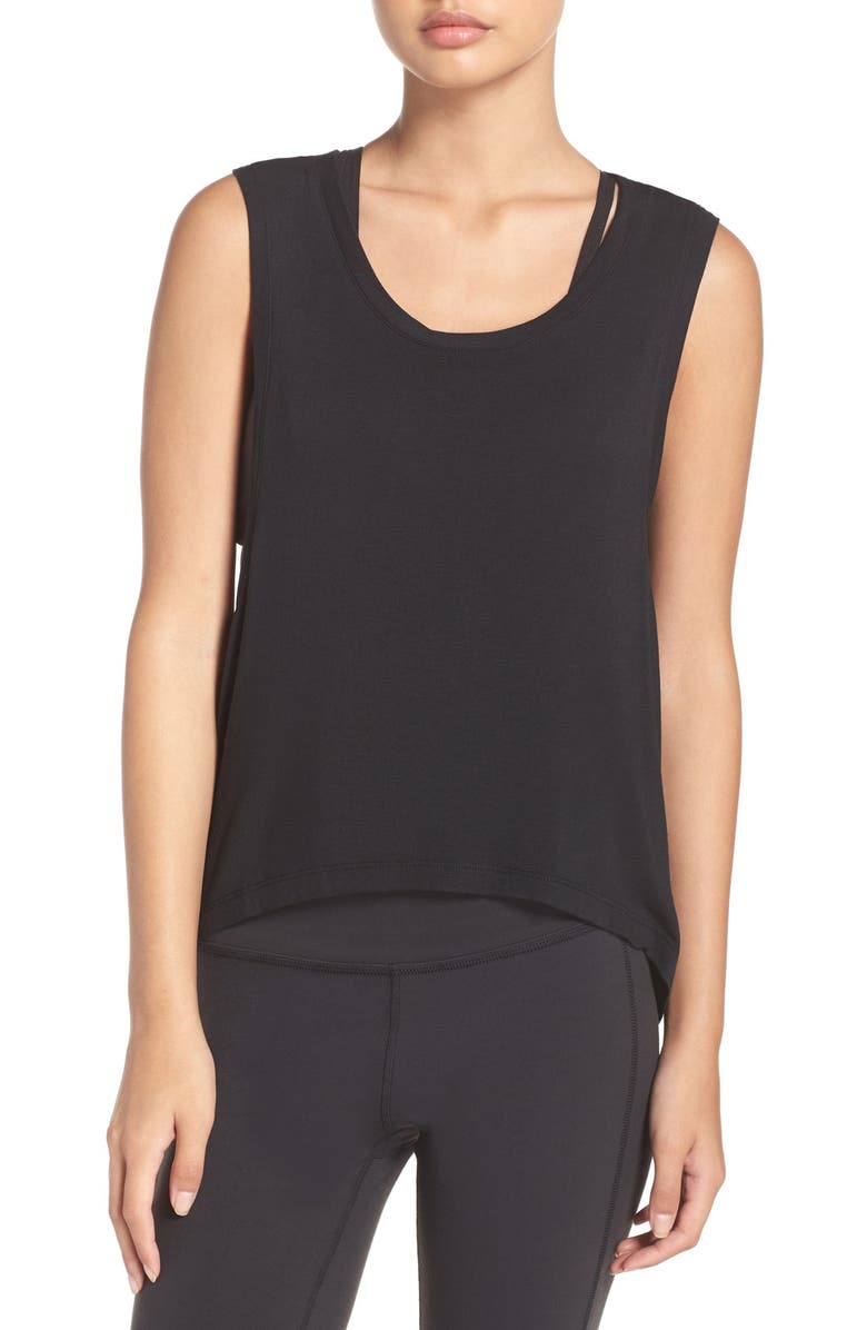 Beyond Yoga High/Low Jersey Muscle Tank | Nordstrom