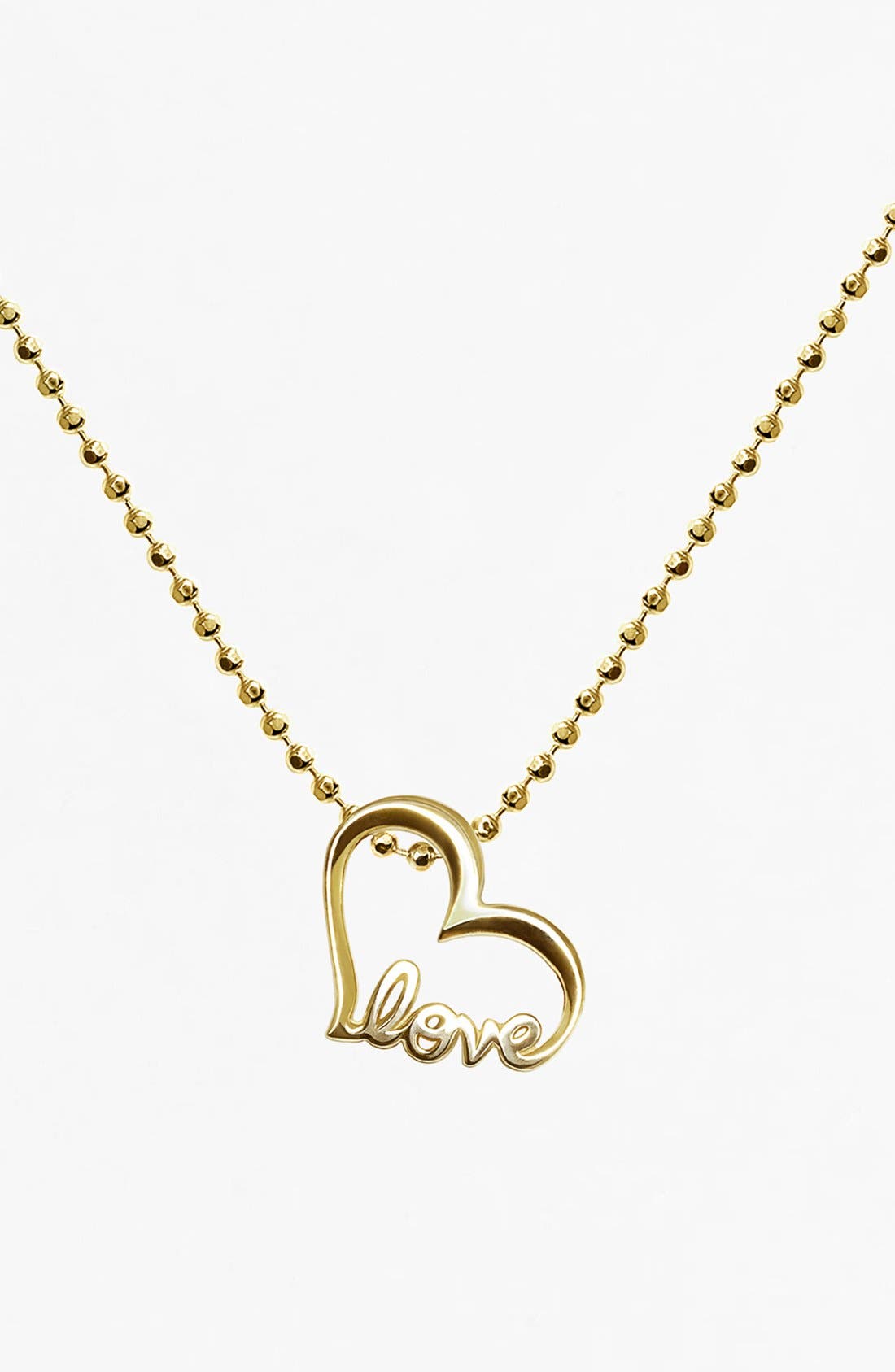 Alex Woo 'Little Words' Pendant Necklace Nordstrom