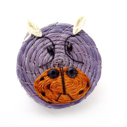 MBARE MBARE ANIMAL LIDDED BASKET