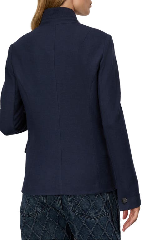 Shop Rag & Bone Slade Wool Blazer In Navy