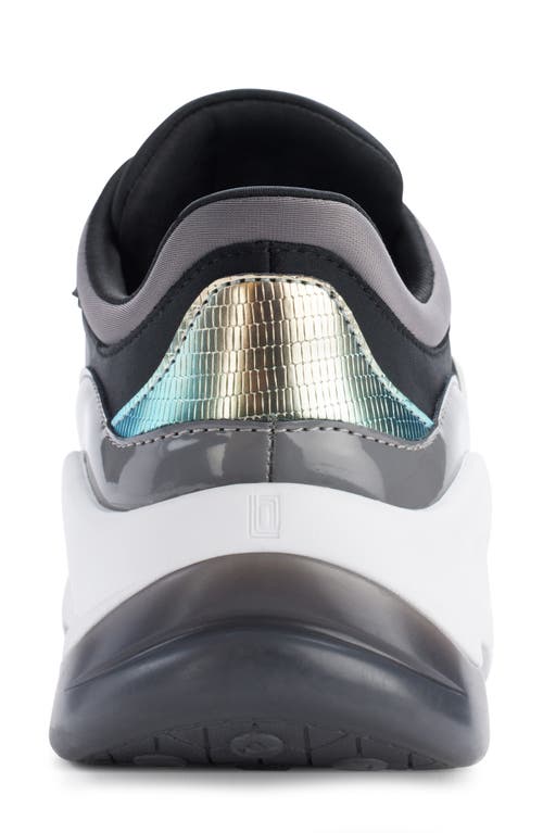 Karl Lagerfeld Paris Coty Sneaker In Slate/black
