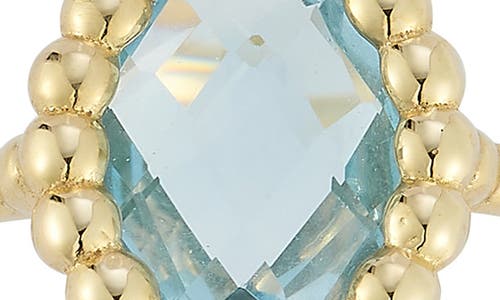 Ember Fine Jewelry 14k Gold Topaz Ring In Gold/blue