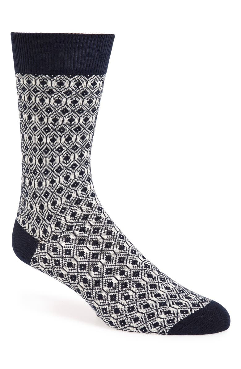 Topman Textured Pattern Socks | Nordstrom