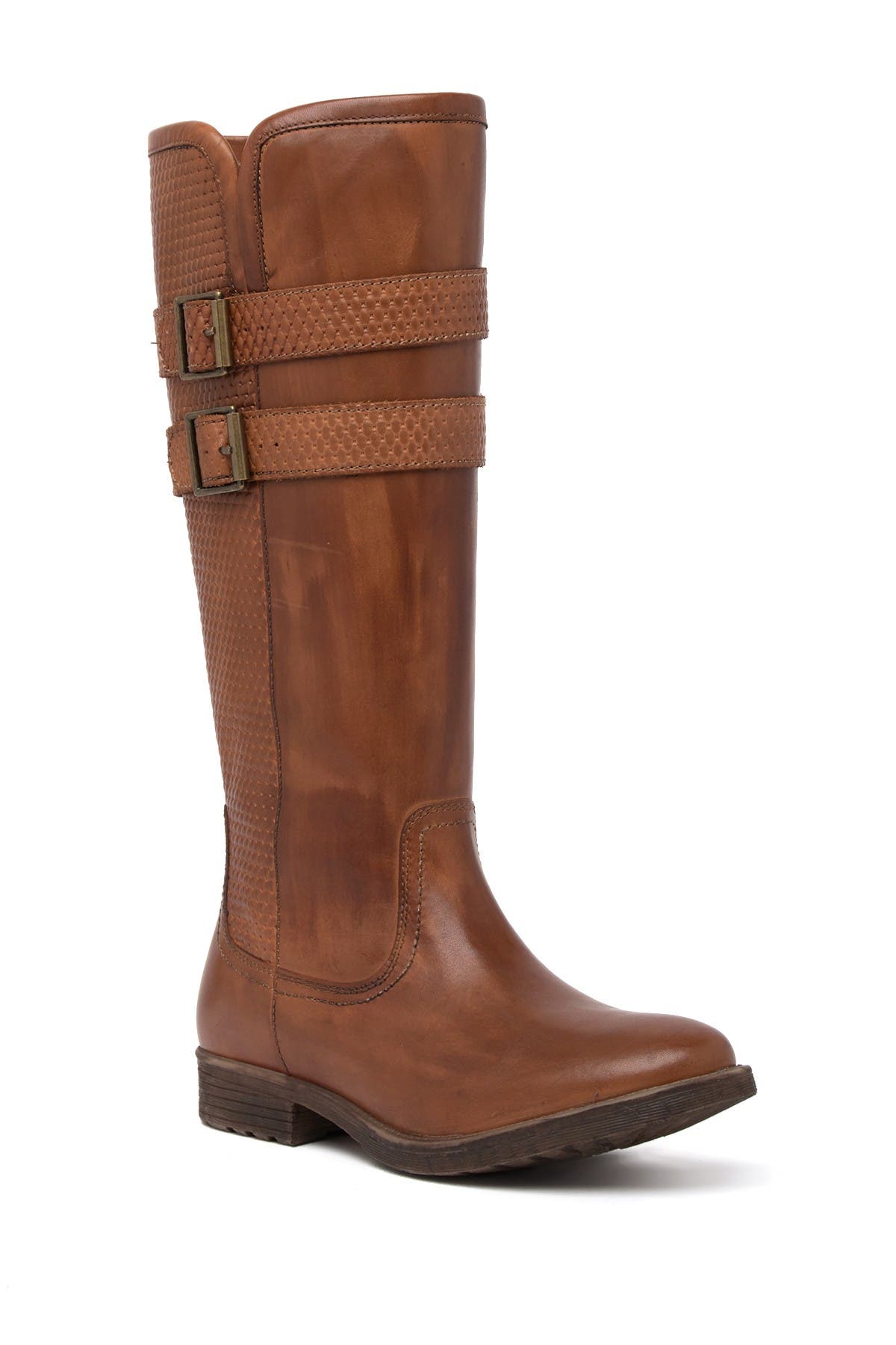 roan leather boots