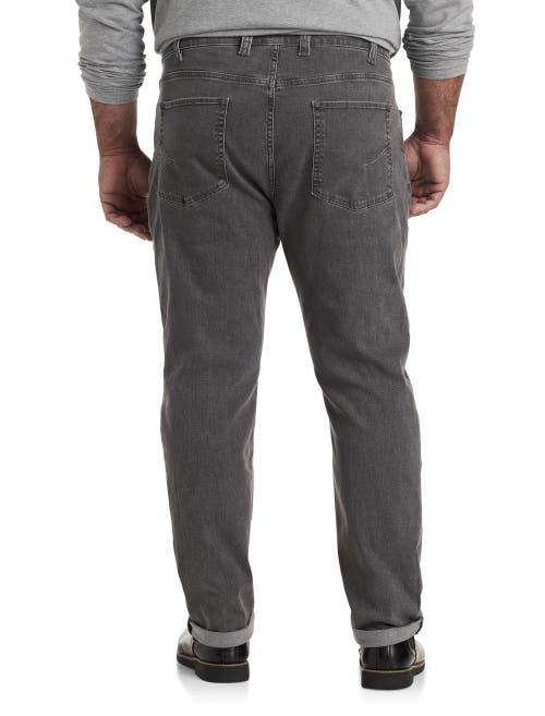 True Nation Grey Haze Tapered Fit Jeans In Grey Haze
